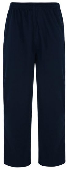 Kam Jeans 225 Joggers Black TALL SIZES - HERRETØJ MT-6XLT - Tøj til høje mænd