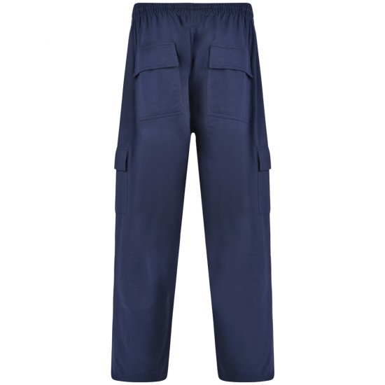 Kam Jeans Cargojoggingbukser "Lightweight" Mørkeblå - Joggingbukser og shorts - Sweatpants og Sweatshorts 2XL-12XL