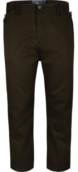 Kam Jeans 233 Rugby pants Khaki - Jeans og Bukser - Herrejeans og bukser i store størrelser W40-W70