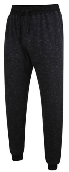 Kam Jeans 235 Melange Jog Bottoms Black - Joggingbukser og shorts - Sweatpants og Sweatshorts 2XL-12XL