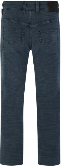 Kam Jeans 264 Slub Weave 5 Pocket Stretch Pants Smokey Blue - Jeans og bukser - Herrejeans og bukser i store størrelser W40-W70