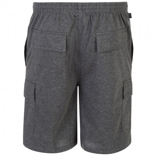 Kam Jeans Cargojoggingshorts Grå - Joggingbukser og shorts - Sweatpants og Sweatshorts 2XL-12XL