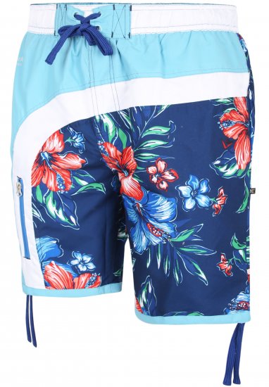 Kam Jeans 3003 Floral Panel Board Swimshorts - Undertøj og badetøj - Badetøj og Undertøj i store størrelser 