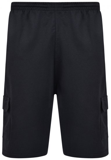 Kam Jeans Cargojoggingshorts Sort - Joggingbukser og shorts - Sweatpants og Sweatshorts 2XL-12XL