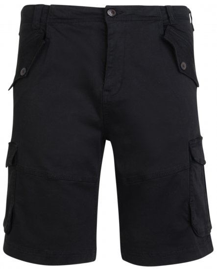 Kam Jeans 320 Cargoshorts Sort - Shorts - Shorts i store størrelser - W40-W60