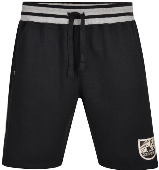 Kam Jeans 327 Jersey Shorts Black - Joggingbukser og shorts - Sweatpants og Sweatshorts 2XL-12XL