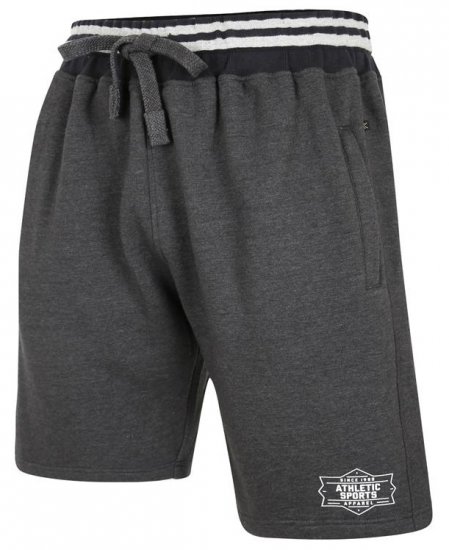 Kam Jeans 3301 Athletic Sports Jog Shorts Charcoal - Joggingbukser og shorts - Sweatpants og Sweatshorts 2XL-12XL