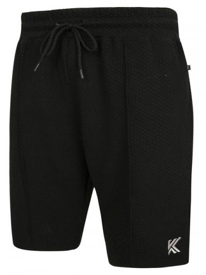Kam Jeans 3305 Jaquard Mesh Shorts Black - Joggingbukser og shorts - Sweatpants og Sweatshorts 2XL-12XL