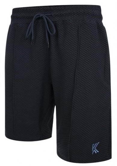Kam Jeans 3305 Jaquard Mesh Shorts Navy - Joggingbukser og shorts - Sweatpants og Sweatshorts 2XL-12XL