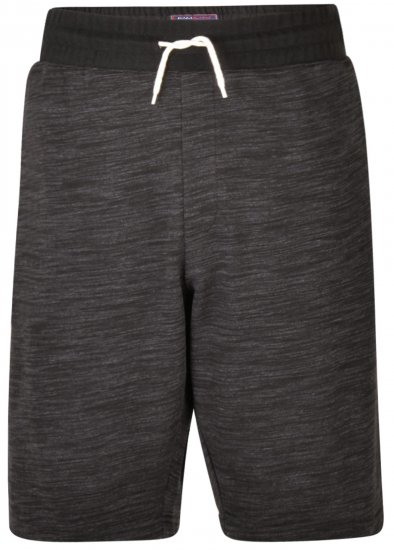 Kam Jeans 331 Melange Jog Shorts Charcoal - Joggingbukser og shorts - Sweatpants og Sweatshorts 2XL-12XL