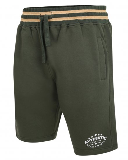 Kam Jeans 345 Authentic Shorts Khaki - Joggingbukser og shorts - Sweatpants og Sweatshorts 2XL-12XL