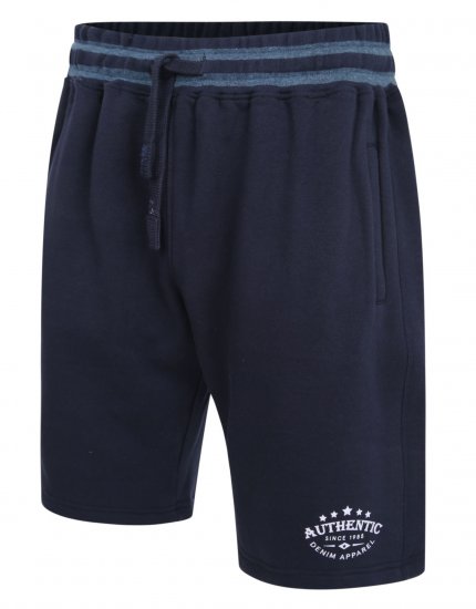 Kam Jeans 345 Authentic Shorts Navy - Joggingbukser og shorts - Sweatpants og Sweatshorts 2XL-12XL