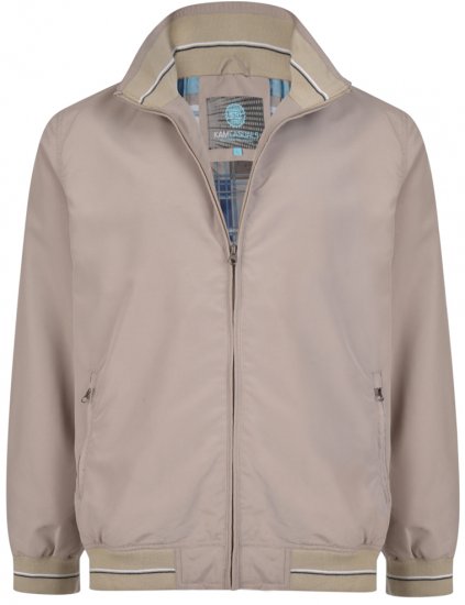 Kam Jeans 440 Jacket Taupe - Jakker - Jakker i store størrelser, 2XL- 12XL
