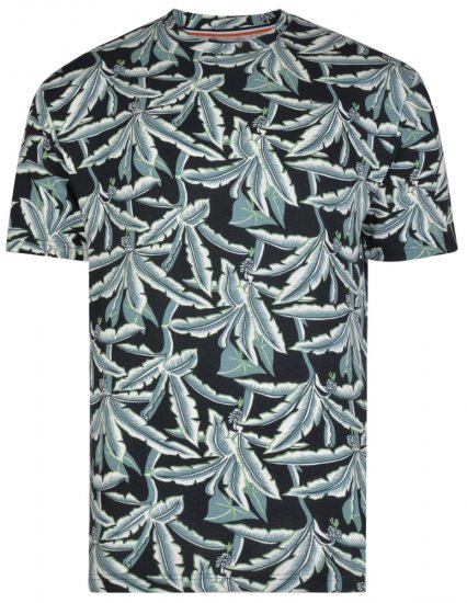 Kam Jeans 5260 T-shirt Navy - T-shirts - T-shirts i store størrelser - 2XL-14XL