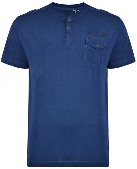 Kam Jeans 5262 T-shirt Denim - T-shirts - T-shirts i store størrelser - 2XL-14XL