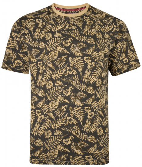 Kam Jeans 5305 T-shirt Charcoal - T-shirts - T-shirts i store størrelser - 2XL-14XL