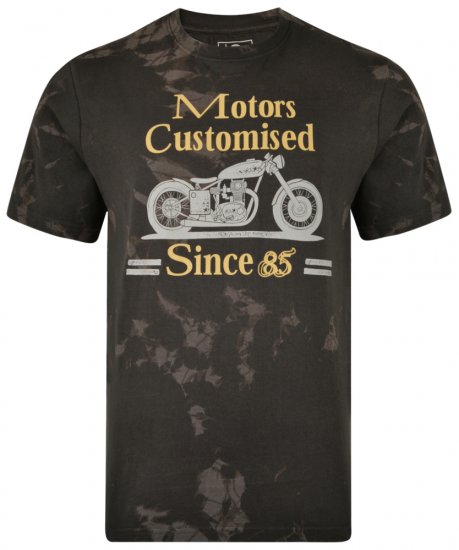 Kam Jeans 5309 T-shirt Navy - T-shirts - T-shirts i store størrelser - 2XL-14XL