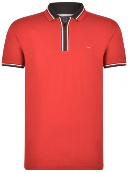 Kam Jeans 5409 Polo Burgundy - Polotrøjer - Polotrøjer 2XL-8XL
