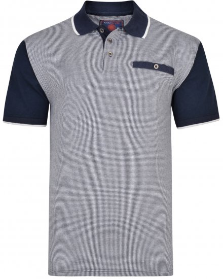 Kam Jeans 5421 Polo Navy - Polotrøjer - Polotrøjer 2XL-8XL