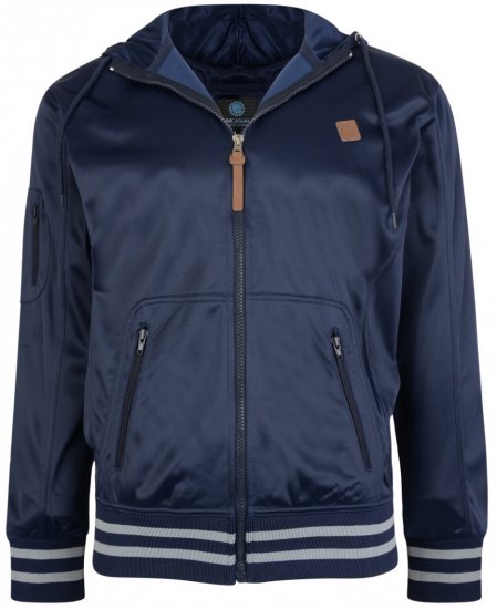 Kam Jeans 799 Tricot Hoody Navy - Trøjer og hættetrøjer - Trøjer og Hættetrøjer i store størrelser - 2XL-14XL