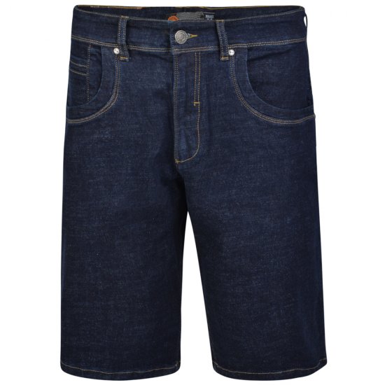 Kam Jeans Benjamin Shorts Indigo - Shorts - Shorts i store størrelser - W40-W60