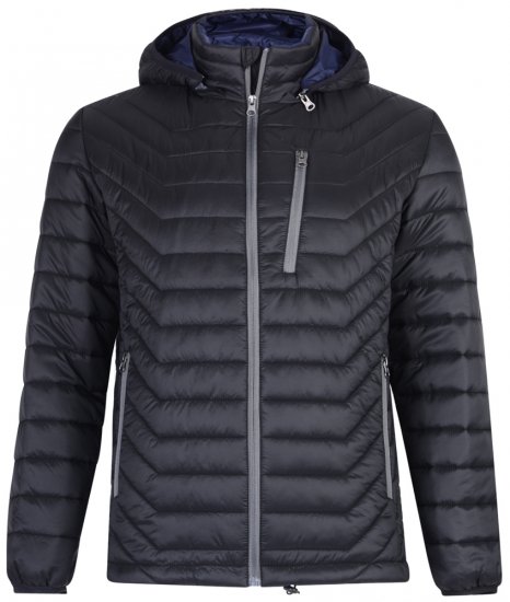 Kam Jeans KV90 Jacket Black - Jakker - Jakker i store størrelser, 2XL- 12XL