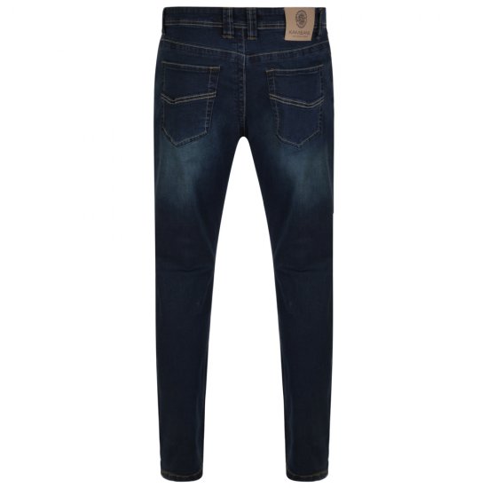 Kam Jeans Vincent Dark Wash - Jeans og bukser - Herrejeans og bukser i store størrelser W40-W70