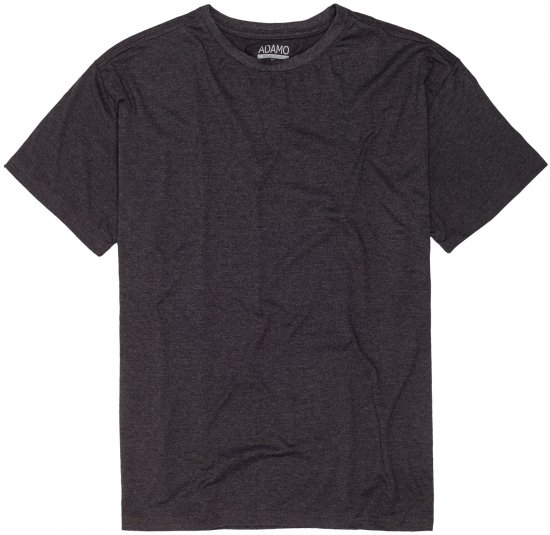 Adamo Kevin Regular fit T-shirt Charcoal - T-shirts - T-shirts i store størrelser - 2XL-14XL