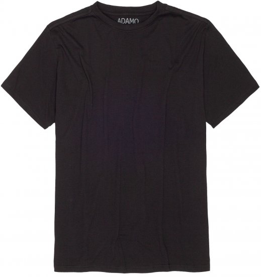 Adamo Kevin Regular fit T-shirt Black - T-shirts - T-shirts i store størrelser - 2XL-14XL