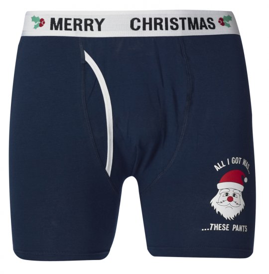 D555 Claus Christmas Boxers 2-pack - Undertøj og badetøj - Badetøj og Undertøj i store størrelser 