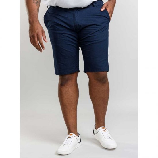 D555 Lopez Stretch Shorts Navy - Shorts - Shorts i store størrelser - W40-W60