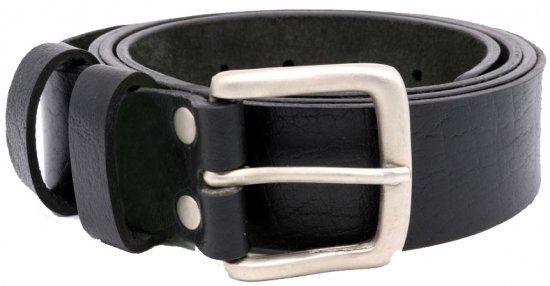 D555 Gavin Hand Crafted Real Leather Belt, 3,7cm - Bælter - Store Bælter - W40-W70/2XL-8XL