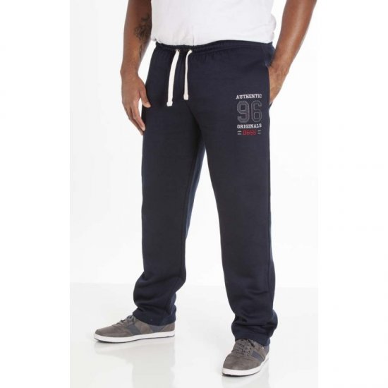 D555 Portland Sweatpants Navy - Joggingbukser og shorts - Sweatpants og Sweatshorts 2XL-12XL