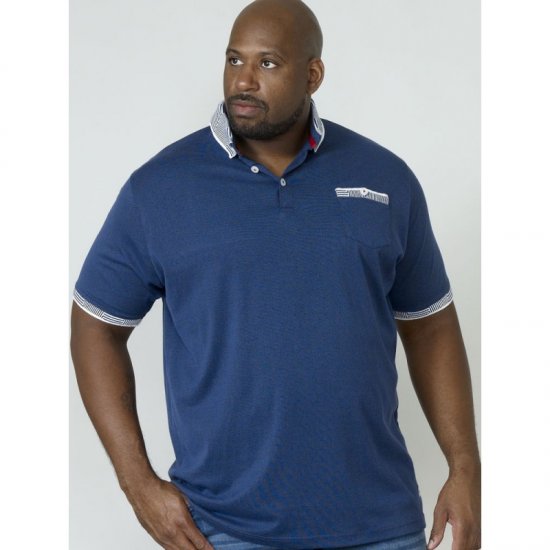 D555 George Polo Navy - Polotrøjer - Polotrøjer 2XL-8XL