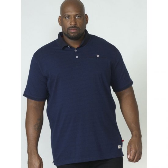 D555 Jerell Polo Navy - Polotrøjer - Polotrøjer 2XL-8XL