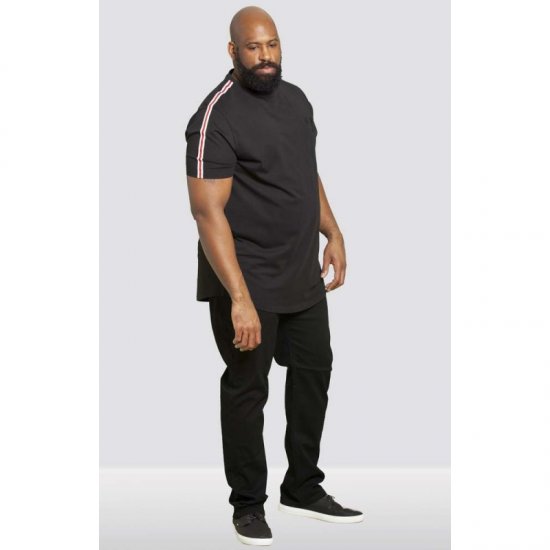 D555 Anderson Couture T-shirt Black - T-shirts - T-shirts i store størrelser - 2XL-14XL