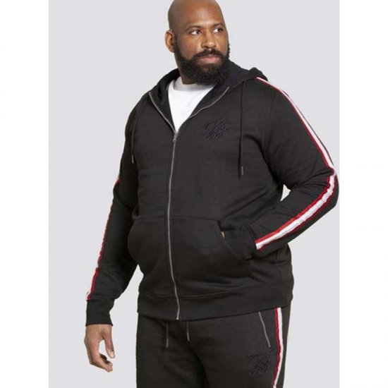 D555 Kentucky Hoodie Black - Trøjer og hættetrøjer - Trøjer og Hættetrøjer i store størrelser - 2XL-14XL