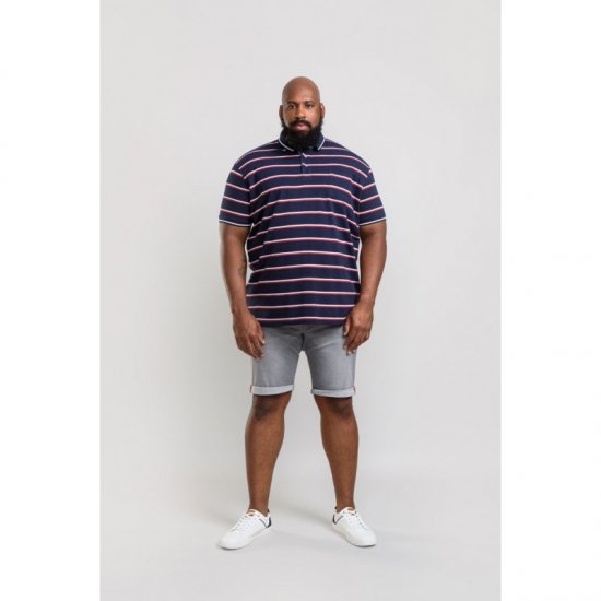 D555 Holmes Polo Navy - Polotrøjer - Polotrøjer 2XL-8XL