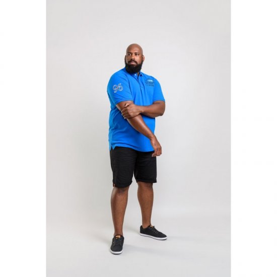 D555 Parker Polo Blue - Polotrøjer - Polotrøjer 2XL-8XL