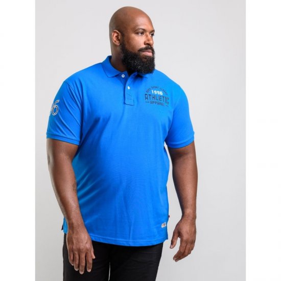 D555 Parker Polo Blue - Polotrøjer - Polotrøjer 2XL-8XL