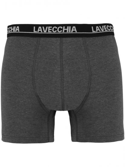 Lavecchia 1020 Boxershorts 3-pack Black/Charcoal/White - Undertøj og badetøj - Badetøj og Undertøj i store størrelser 