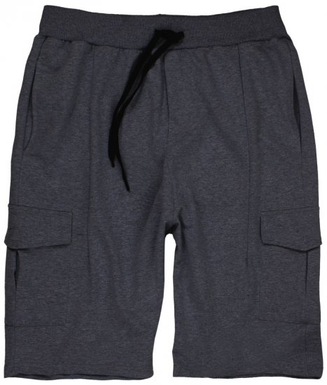 Lavecchia 2011 Cargo-pocket Sweatshorts Charcoal - Joggingbukser og shorts - Sweatpants og Sweatshorts 2XL-12XL