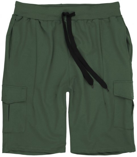 Lavecchia 2011 Cargo-pocket Sweatshorts Khaki - Joggingbukser og shorts - Sweatpants og Sweatshorts 2XL-12XL