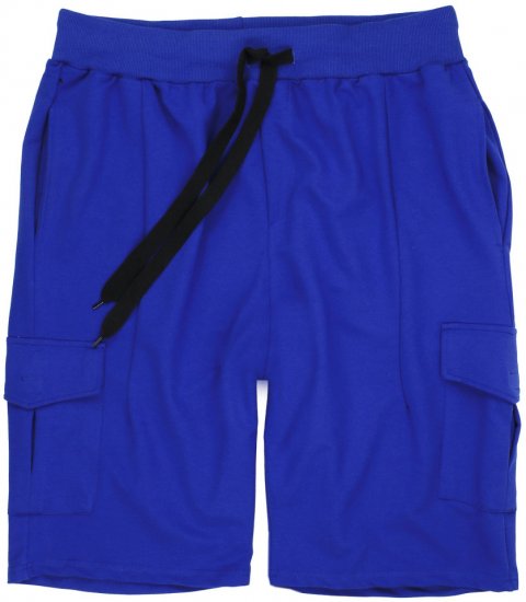 Lavecchia 2011 Cargo-pocket Sweatshorts Royal Blue - Joggingbukser og shorts - Sweatpants og Sweatshorts 2XL-12XL