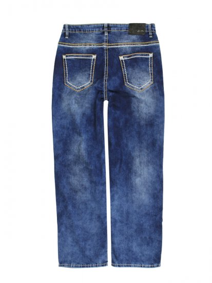 Lavecchia 503 Comfort Fit Stretch Jeans Stonewash - Jeans og bukser - Herrejeans og bukser i store størrelser W40-W70