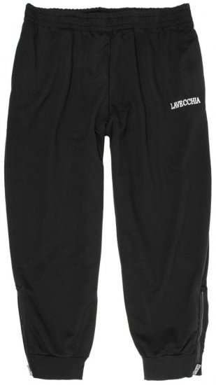 Lavecchia 2018 Sweatpants with Zippered Cuff Black - Joggingbukser og shorts - Sweatpants og Sweatshorts 2XL-12XL
