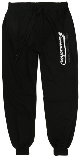 Lavecchia 2020 Sweatpants with Cuff Black - Joggingbukser og shorts - Sweatpants og Sweatshorts 2XL-12XL