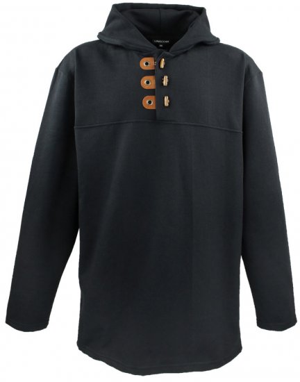 Lavecchia 605 Pullover Hoodie Black - Trøjer og hættetrøjer - Trøjer og Hættetrøjer i store størrelser - 2XL-14XL