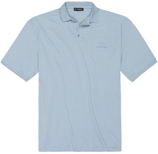 Lavecchia 1000 Pique Polo Light Blue - Polotrøjer - Polotrøjer 2XL-8XL
