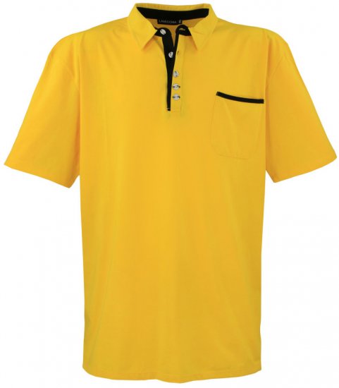 Lavecchia 1701 Jersey Poloshirt Yellow - Polotrøjer - Polotrøjer 2XL-8XL